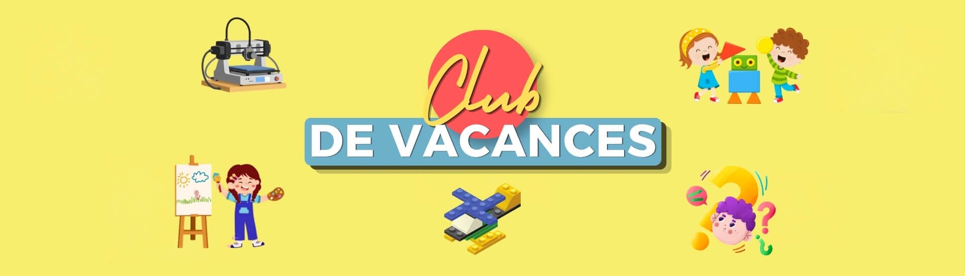 Club de vacances pour enfants à La Marsa - Activités robotique, coding, impression 3D et créativité chez Techy Space pendant les vacances scolaires