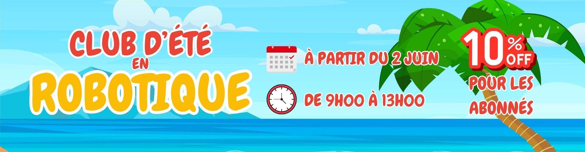 Club d'été en robotique